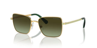 Swarovski Sk7015 Women Gold Squared Sunglasses