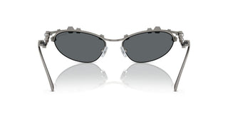Swarovski Sk7016 Women Silver Oval Sunglasses