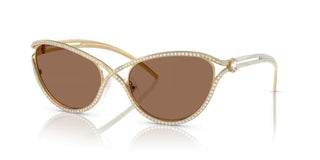 Swarovski SK7025 women Gold Geometric Sunglasses
