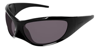 Balenciaga SKIN CAT XXL BB0252S women Black Geometric Sunglasses