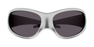 Balenciaga SKIN CAT XXL BB0252S women Silver Geometric Sunglasses