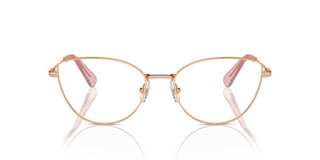 Swarovski Sk 1012 Women Rose Gold Cat Eye Eyeglasses