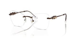 Swarovski Sk 1014 Women Brown Butterfly Eyeglasses