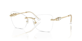 Swarovski Sk 1014 Women Gold Butterfly Eyeglasses