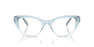Swarovski Sk 2023 Women Blue Cat Eye Eyeglasses