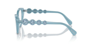 Swarovski Sk 2024 Women Blue Cat Eye Eyeglasses