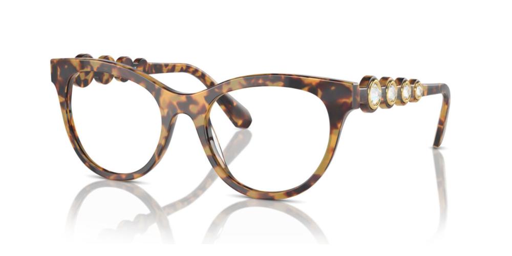 【送料,関税込】SWAROVSKI メガネ SK2025 Swarovski SK 2025 women Havana Round Eyeglasses – Otticanet USA
