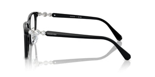 Swarovski Sk 2026d Women Black Squared Eyeglasses