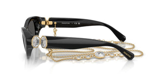 Swarovski SK 6036U women Black Cat Eye Sunglasses