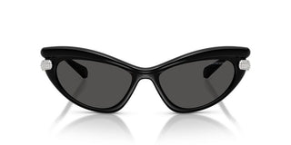 Swarovski SK 6038 women Black Cat Eye Sunglasses