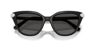 Swarovski SK 6039 women Black Cat Eye Sunglasses