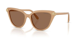Swarovski SK 6039 women Brown Cat Eye Sunglasses
