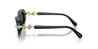 Swarovski SK 6042 women Black Cat Eye Sunglasses