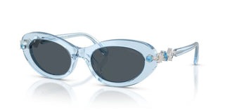 Swarovski SK 6042 women Blue Cat Eye Sunglasses