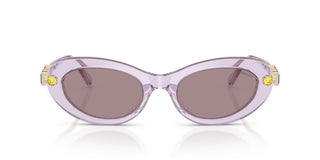 Swarovski SK 6042 women Violet Cat Eye Sunglasses