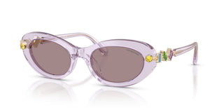 Swarovski SK 6042 women Violet Cat Eye Sunglasses