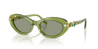 Swarovski SK 6042 women Green Cat Eye Sunglasses