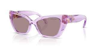 Swarovski SK 6047 women Violet Cat Eye Sunglasses