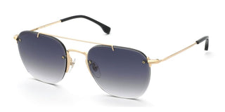 Lozza Sl2434 Unisex Rose Gold Squared Sunglasses