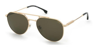 Lozza Sl2435 Unisex Rose Gold Pilot Sunglasses