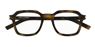 Saint Laurent SLIM OPT SL 715 unisex Havana Squared Eyeglasses