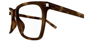 Saint Laurent SLIM OPT SL 717 women Havana Squared Eyeglasses