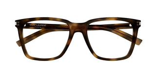 Saint Laurent SLIM OPT SL 717 women Havana Squared Eyeglasses