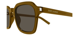 Saint Laurent Slim Sun Sl 715 Unisex Brown Squared Sunglasses