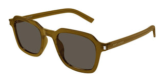Saint Laurent Slim Sun Sl 715 Unisex Brown Squared Sunglasses