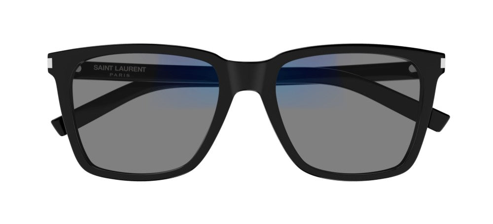 独特の素材 SL SUN SLIM Laurent Saint 717 Sunglasses Squared Black women 小物