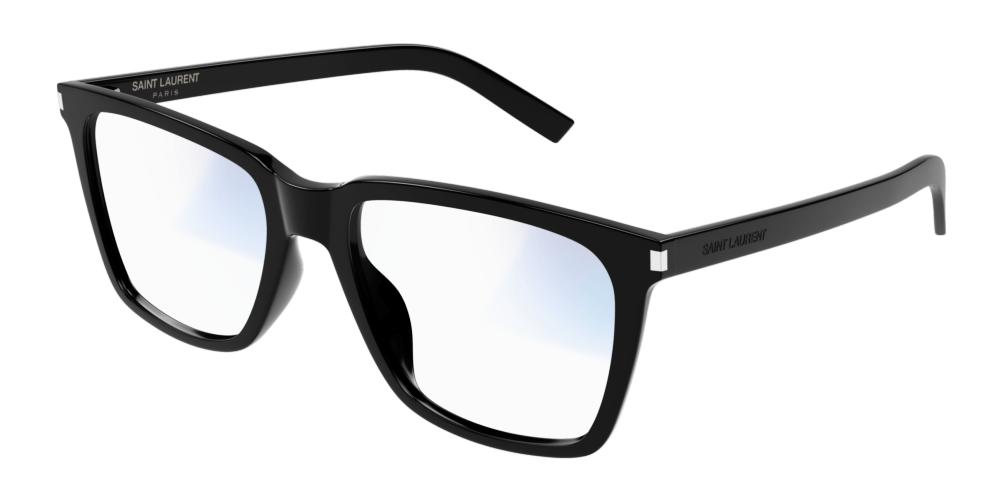 【好評にて期間延長】 SUN SLIM Laurent Saint SL Sunglasses Squared Black women 717 小物