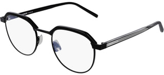 Saint Laurent SL 124 unisex Black Round Eyeglasses