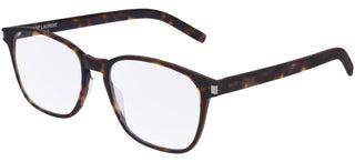 Saint Laurent SL 186-B SLIM unisex Havana Geometric Eyeglasses