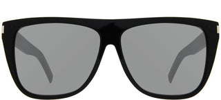 Saint Laurent SL 1 unisex Black Oversize Sunglasses