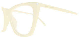 Saint Laurent SL 214 KATE THIN OPT women White Cat Eye Eyeglasses