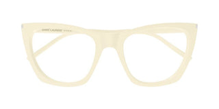 Saint Laurent SL 214 KATE THIN OPT women White Cat Eye Eyeglasses