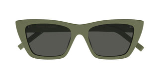 Saint Laurent SL 276 MICA women Green Cat Eye Sunglasses