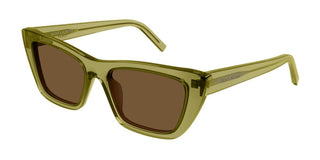 Saint Laurent SL 276 MICA women Green Cat Eye Sunglasses