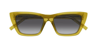 Saint Laurent SL 276 MICA women Yellow Cat Eye Sunglasses