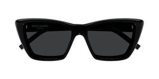 Saint Laurent SL 276 MICA PLUMP women Black Cat Eye Sunglasses