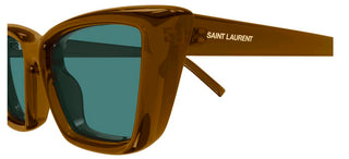 Saint Laurent SL 276 MICA PLUMP women Brown Cat Eye Sunglasses