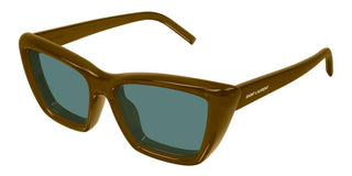 Saint Laurent SL 276 MICA PLUMP women Brown Cat Eye Sunglasses