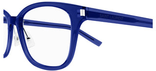 Saint Laurent SL 288/J SLIM unisex Blue Squared Eyeglasses