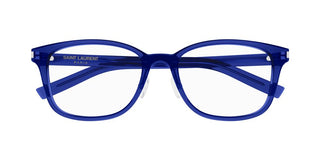 Saint Laurent SL 288/J SLIM unisex Blue Squared Eyeglasses