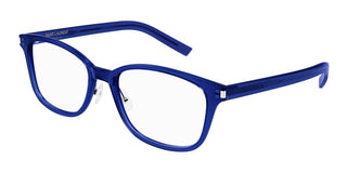 Saint Laurent SL 288/J SLIM unisex Blue Squared Eyeglasses