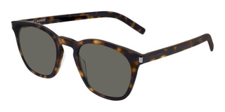 Saint Laurent SL 28 SLIM unisex Havana Geometric Sunglasses