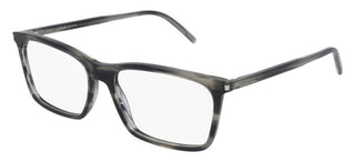 Saint Laurent SL 296 unisex Grey Geometric Eyeglasses