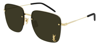 Saint Laurent SL 312 M women Gold Butterfly Sunglasses