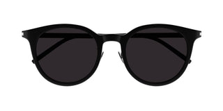 Saint Laurent SL 488/K unisex Black Round Sunglasses