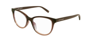 Saint Laurent SL 504 women Brown Cat Eye Eyeglasses
